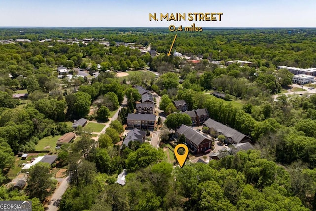 170 Elliot Cir, Watkinsville, GA 30677 - aerial view of a forest