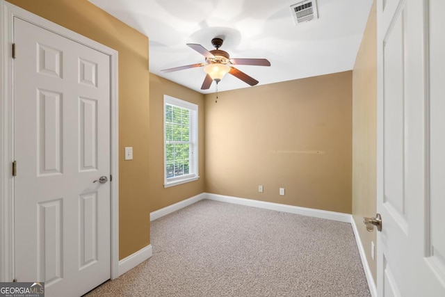bonus room featuring vaulted ceiling, a ceiling fan, baseboards, and light carpet