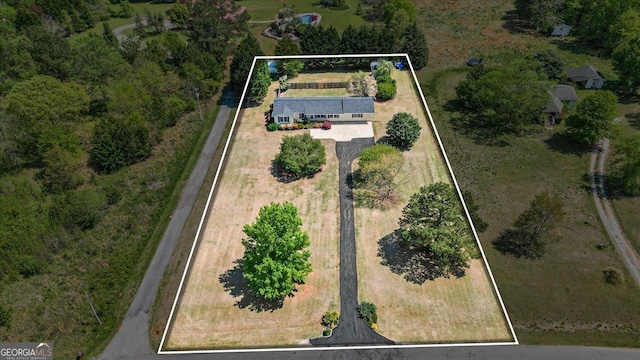 drone / aerial view
