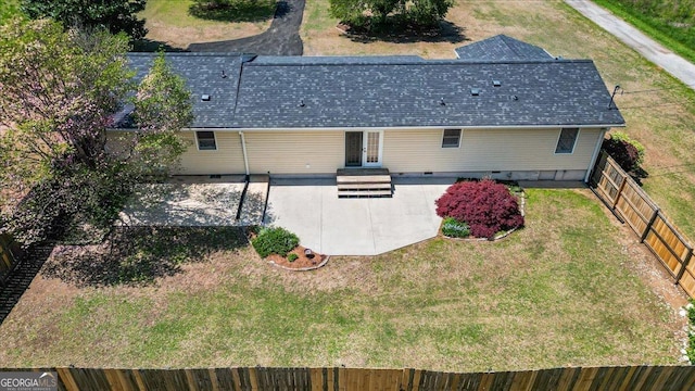 bird's eye view