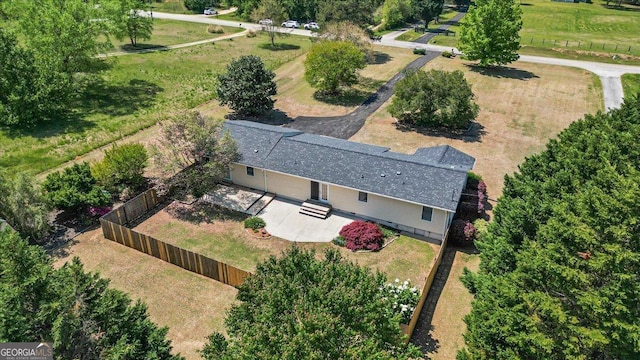 drone / aerial view