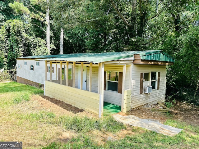 4199 Wagon Trl, Loganville, GA 30052 - view of front of house with cooling unit