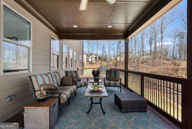 4538 Sterling Pointe Dr NW, Kennesaw, GA 30152 - wooden terrace featuring an outdoor living space