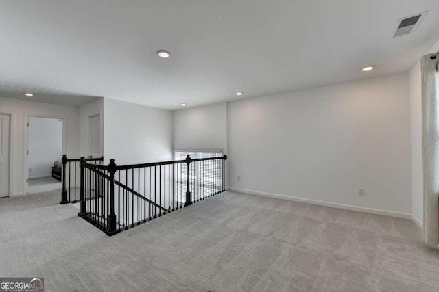 5530 Bower Pl, Cumming, GA 30028 - carpeted empty room with visible vents, baseboards, and recessed lighting