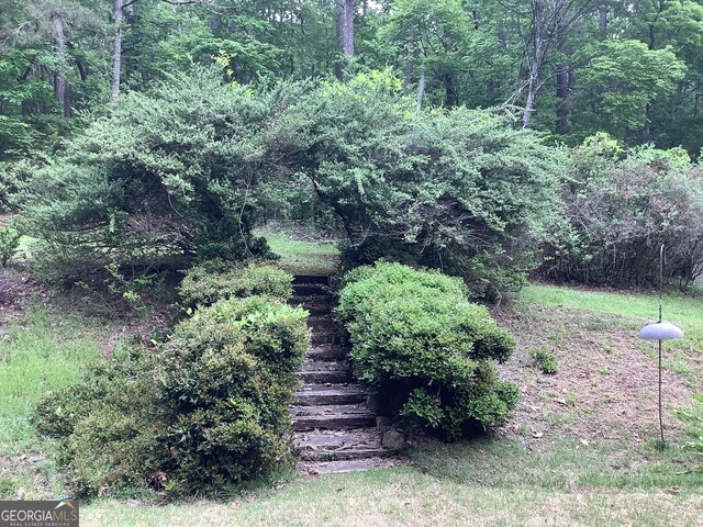 10 Horseshoe Bend Rd SW, Rome, GA 30165 - view of yard with a wooded view