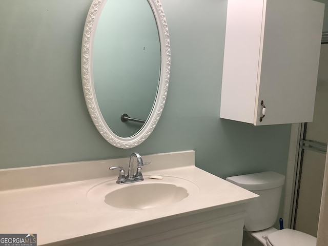 10 Horseshoe Bend Rd SW, Rome, GA 30165 - bathroom with vanity and toilet