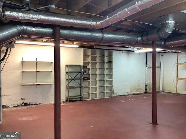 10 Horseshoe Bend Rd SW, Rome, GA 30165 - view of unfinished basement