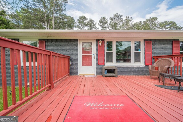 view of deck