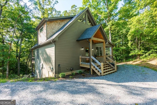 318 Lees Ride Unit 8, Mccaysville, GA 30555 - view of side of home