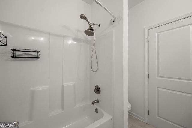 1536 Bluff Valley Cir, Gainesville, GA 30504 - full bathroom featuring toilet and  shower combination