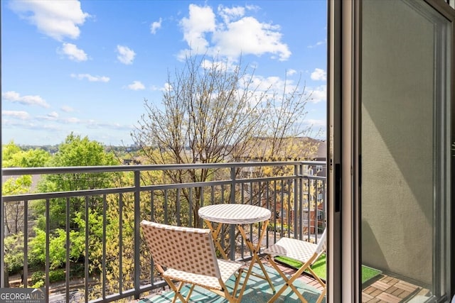711 Cosmopolitan Dr NE Unit 347, Atlanta, GA 30324 - view of balcony