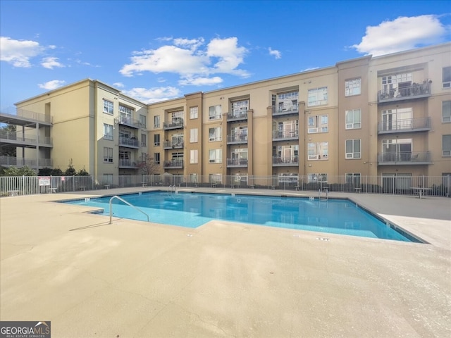 711 Cosmopolitan Dr NE Unit 347, Atlanta, GA 30324 - pool with fence and a patio