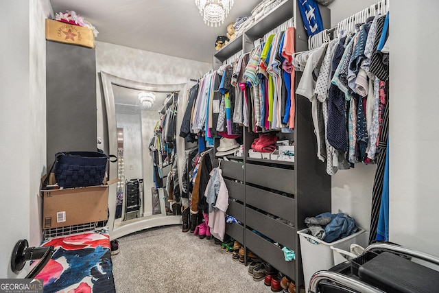 196 Wadley St NW, Atlanta, GA 30314 - walk in closet featuring carpet floors