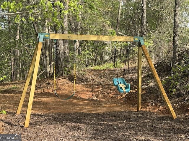 view of play area