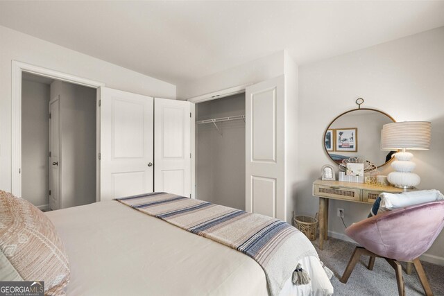 38 Buckingham Ln Unit 232, Hoschton, GA 30548 - bedroom featuring carpet floors, baseboards, and a closet