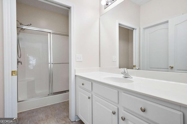 4573 Caleb Xing Unit 20, Powder Springs, GA 30127 - full bathroom featuring a shower stall and vanity