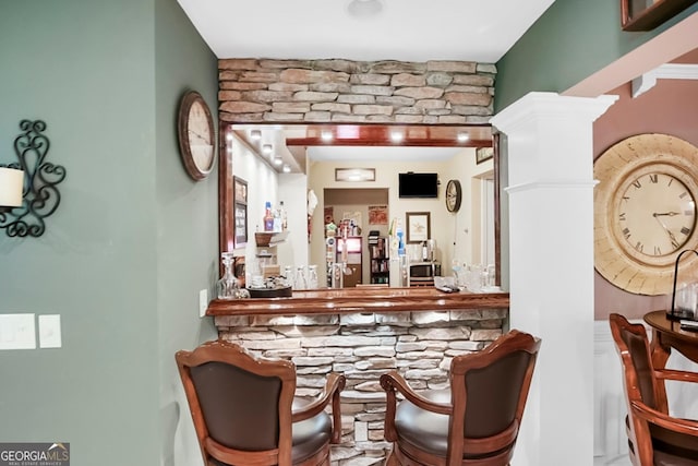 561 Valleyside Dr, Dallas, GA 30157 - view of indoor dry bar