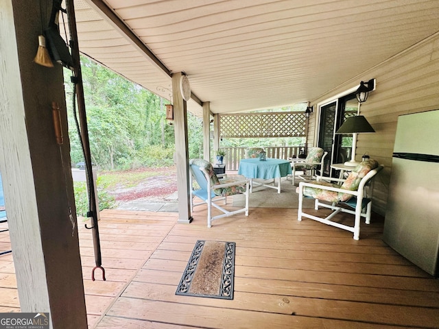 80 Hill Farm Rd, Alamo, GA 30411 - view of deck