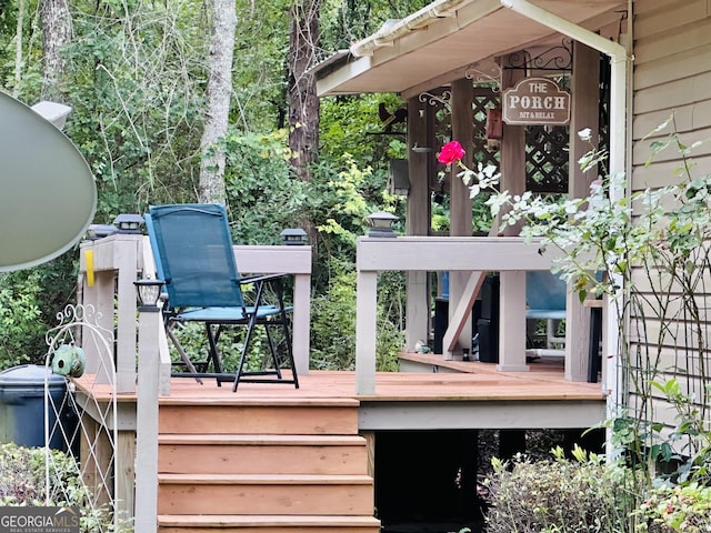80 Hill Farm Rd, Alamo, GA 30411 - view of wooden deck