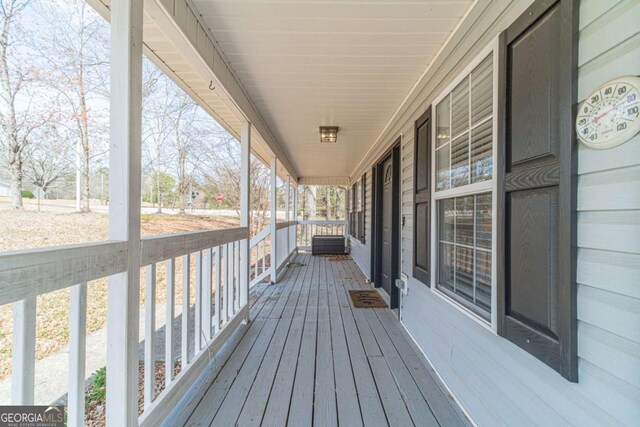 29 Monte Ln, Jefferson, GA 30549 - view of wooden porch