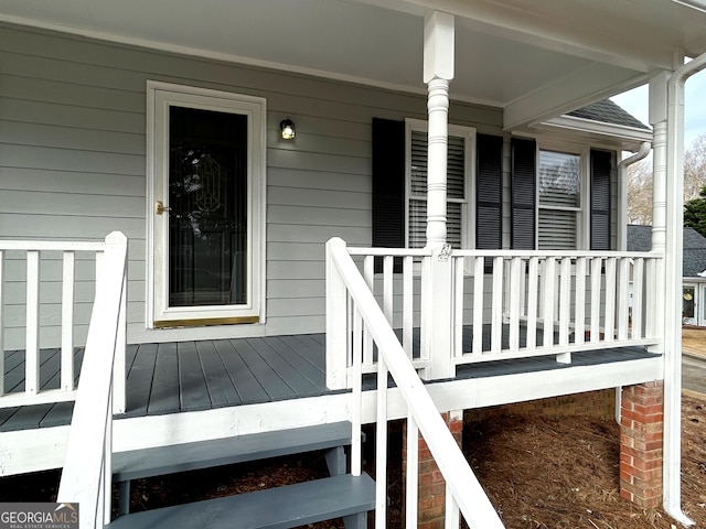 22 Edgewood Dr, Carrollton, GA 30116 - doorway to property with covered porch
