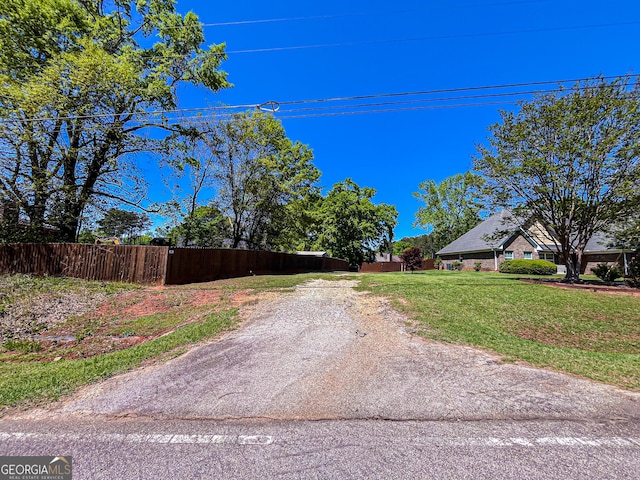 view of street