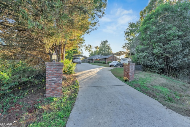 215 Cedar St, Anderson, SC 29626 - exterior space featuring concrete driveway