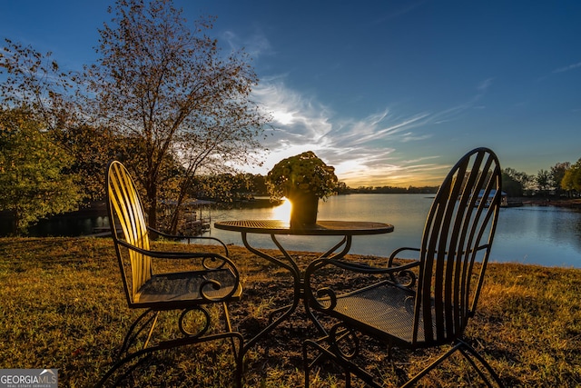 215 Cedar St, Anderson, SC 29626 - exterior space with a water view