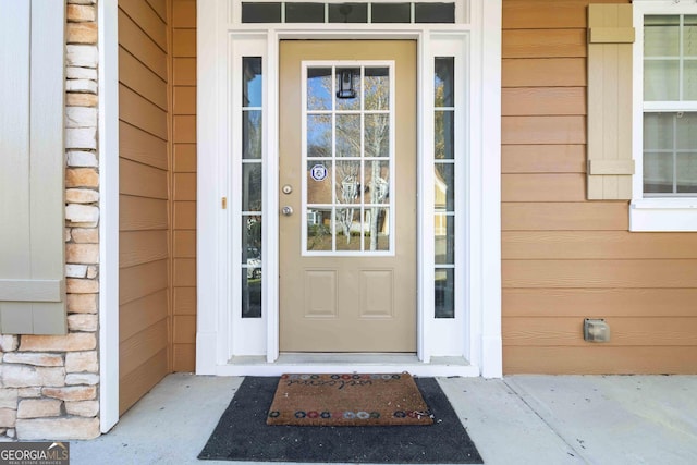 2319 White Alder Dr, Buford, GA 30519 - view of exterior entry featuring stone siding