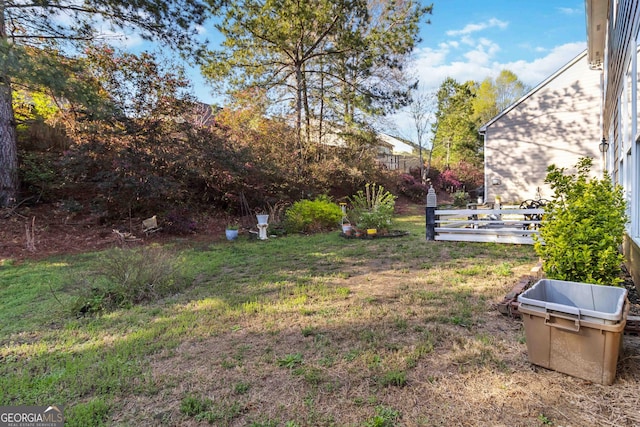 2319 White Alder Dr, Buford, GA 30519 - view of yard featuring fence