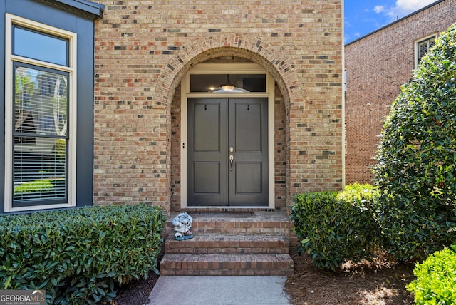 3105 Neal Ct, Cumming, GA 30041 - entrance to property featuring brick siding