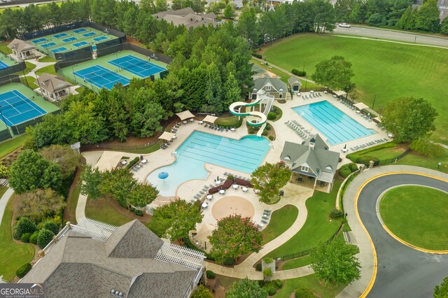3105 Neal Ct, Cumming, GA 30041 - drone / aerial view