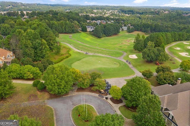3105 Neal Ct, Cumming, GA 30041 - aerial view featuring view of golf course