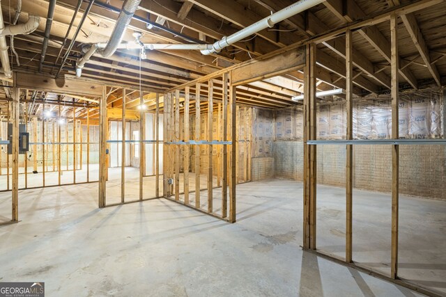 185 Cold Harbor Ct, Sharpsburg, GA 30277 - view of unfinished basement