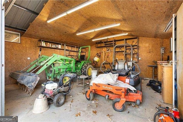 4941 N Helton Rd, Winston, GA 30187 - view of garage
