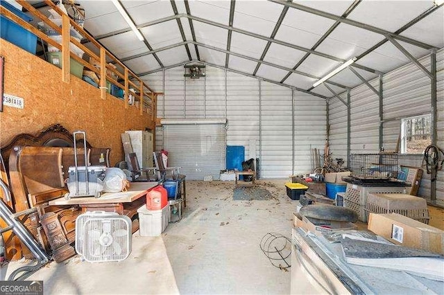 4941 N Helton Rd, Winston, GA 30187 - garage with metal wall