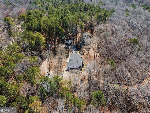 4941 N Helton Rd, Winston, GA 30187 - birds eye view of property with a view of trees