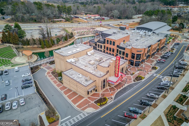 drone / aerial view