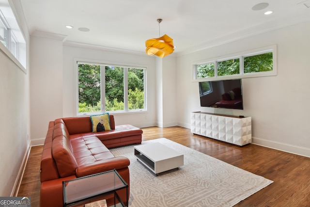 1155 Mcconnell Dr, Decatur, GA 30033 - living area featuring baseboards and wood finished floors