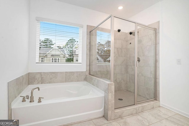3514 Ambassador Aly, Scottdale, GA 30079 - full bath featuring a stall shower and a garden tub