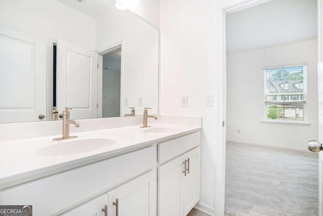 3514 Ambassador Aly, Scottdale, GA 30079 - full bath featuring a sink, baseboards, and double vanity