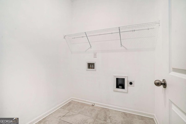 3514 Ambassador Aly, Scottdale, GA 30079 - washroom featuring laundry area, washer hookup, hookup for an electric dryer, hookup for a gas dryer, and baseboards