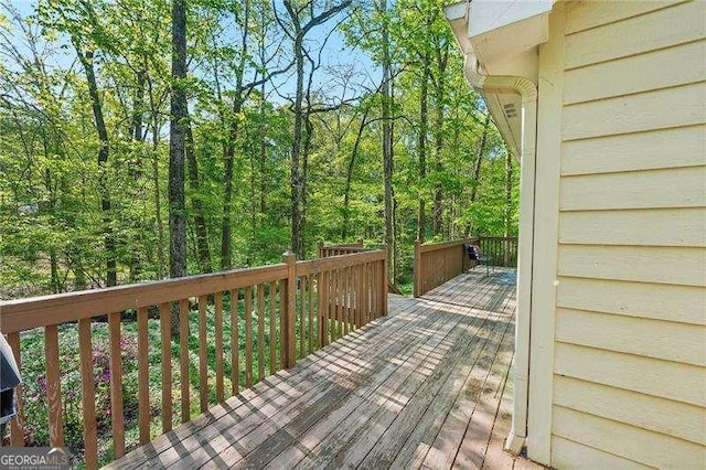 230 Oakmere Dr, Alpharetta, GA 30009 - view of wooden terrace
