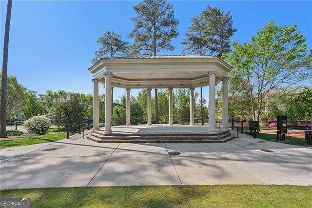 230 Oakmere Dr, Alpharetta, GA 30009 - view of community with a gazebo
