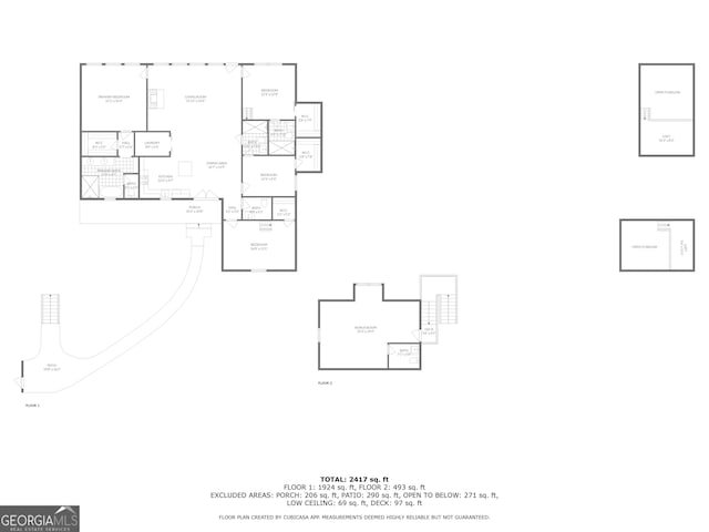 1001 Sugar Hill Way, Buckhead, GA 30625 - view of layout
