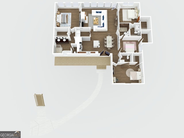 1001 Sugar Hill Way, Buckhead, GA 30625 - view of layout