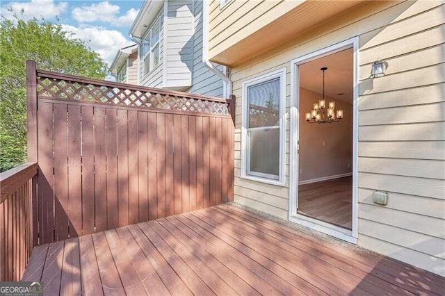 view of deck