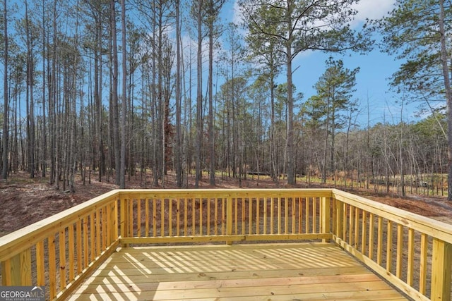 view of deck