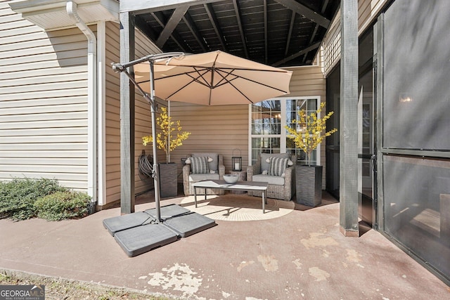 185 Starlight Dr, Dahlonega, GA 30533 - view of patio / terrace