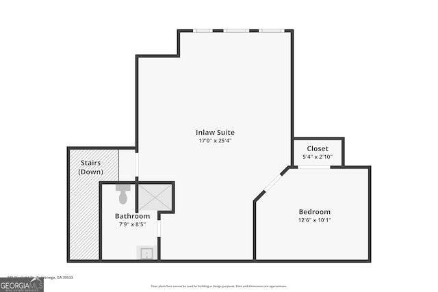 185 Starlight Dr, Dahlonega, GA 30533 - plan
